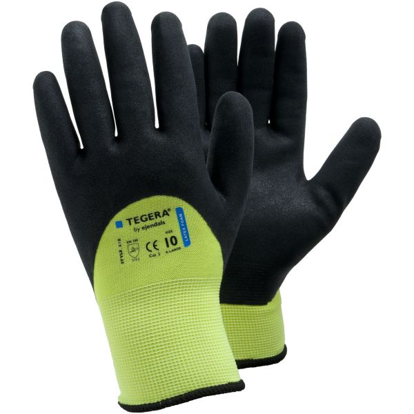 Arbetshandske Tegera 618 latex, polyester 11