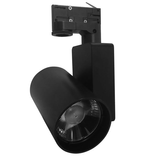 Spotlys Vinga Ljus Solus II 25W, 3-faset sort