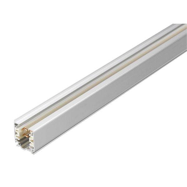 Køreskinne GLOBAL Trac XTS4300-3 hvid, 3-faset 3 m