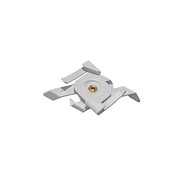 Twist klip Easyform Easytrac til loftprofil, hvid 