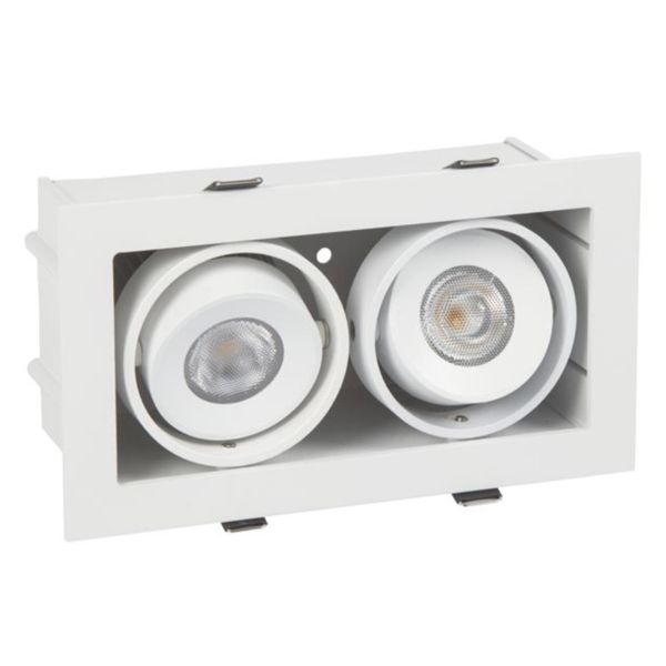 Downlight Hide-a-Lite Bright Eye G2 Box II 2 x 6,8 W, hvit 2700 K