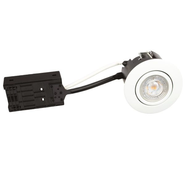 Downlight-valaisin Scan Products Luna QI 2700 K, 5 W, sisätilat Mattavalkoinen