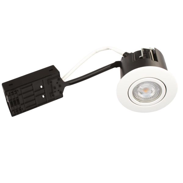 Downlight-valaisin Scan Products Luna QI 4 000 K, 5 W, ulkotilat Valkoinen