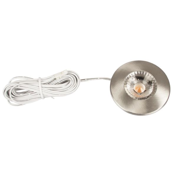 Downlight Scan Products Sofia 2700 K, 3,2 W Børstet aluminium