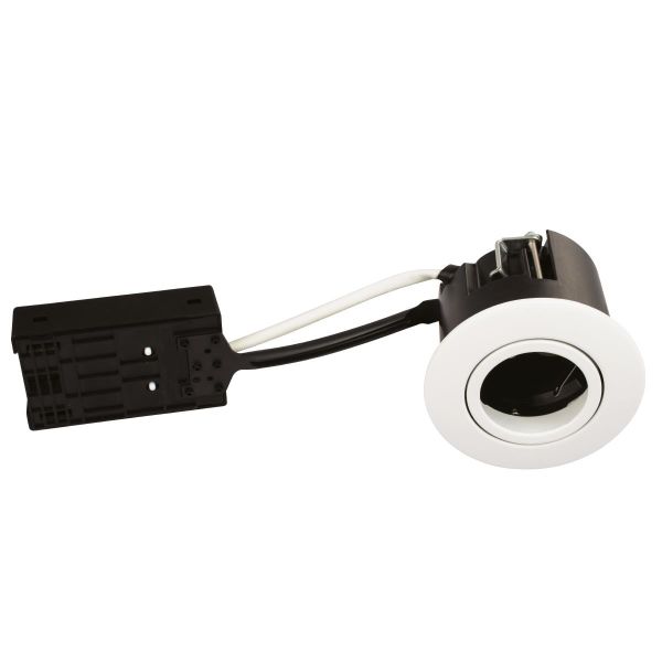 Downlight-valaisin Scan Products Luna QI ilman valonlähdettä, maks. 6 W LED Valkoinen