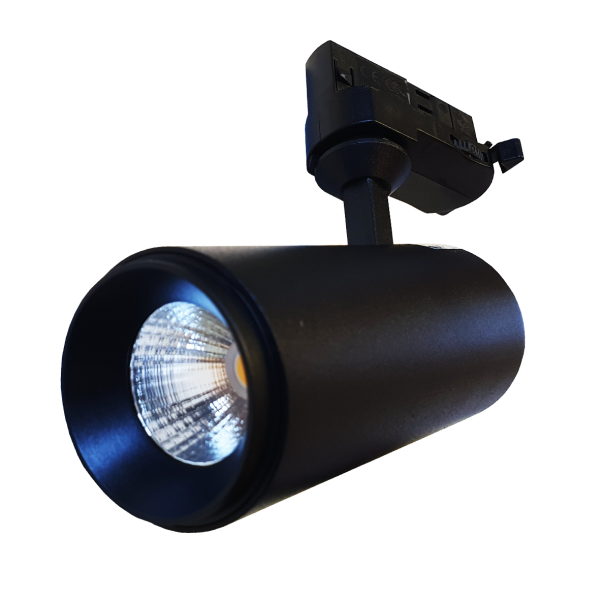 Spotlys Designlight P-813B 3000K, sort 13W, 1200 lm