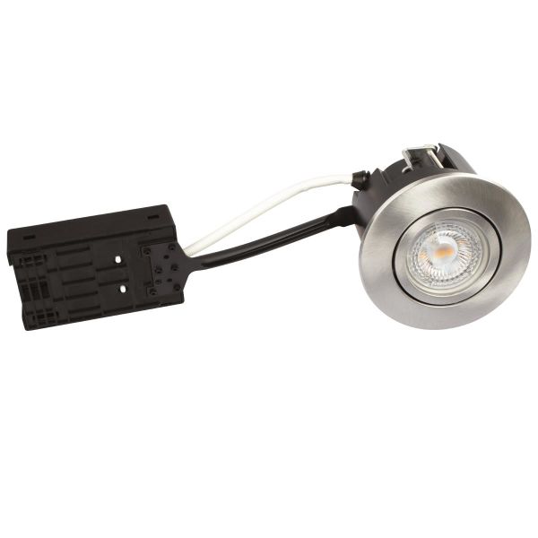 Downlight Scan Products Luna QI 5 W, 4000 K Børstet aluminium