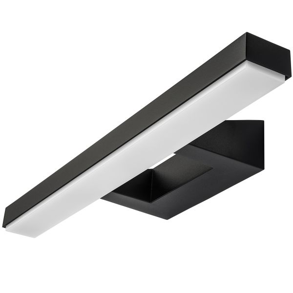 Badeværelse inventar SG Armaturen View LED, 3000K Sort