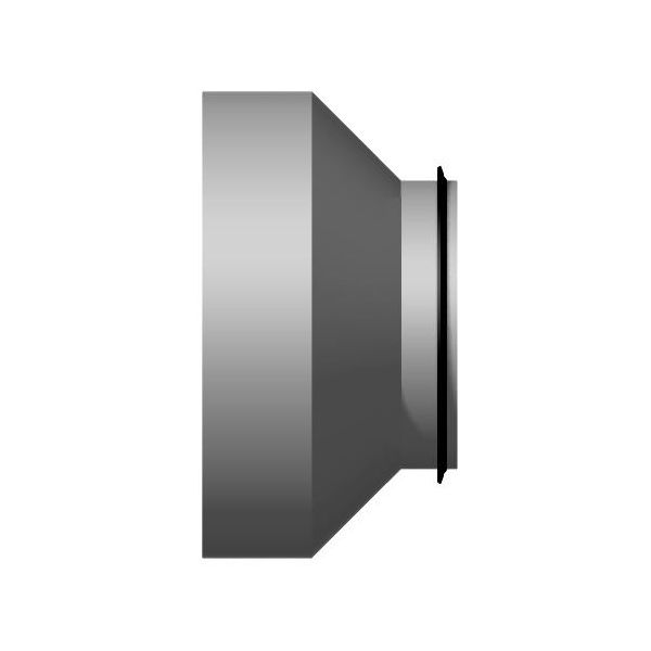 Reduktion FläktGroup BDED-1-020-012 koncentrisk Ø 200 x Ø 125 mm
