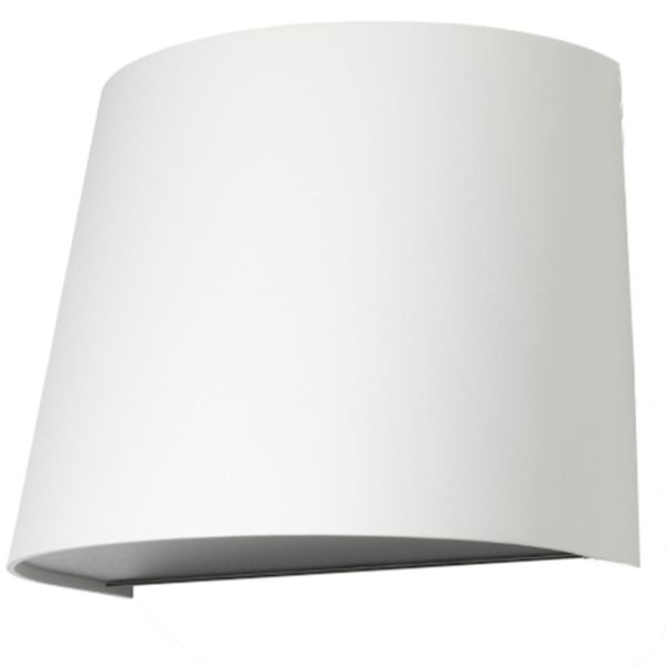 Vægarmatur Westal Maxi 3000 K, 200 x 230 mm hvid, 18 W, 1225 lm