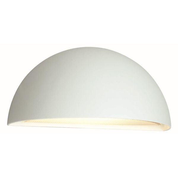 Veggarmatur Norlys Halden 517 LED, 3000K, 9,9 W, IP65 Hvit