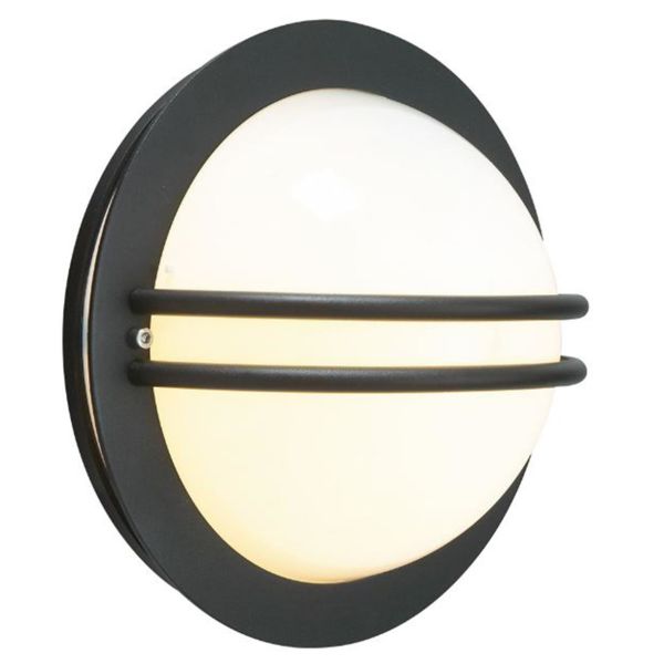 Væglampe Norlys Bremen 637 LED, 11,3 W, 3000K, IP54 Sort