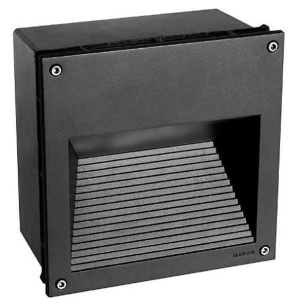 Veggarmatur Norlys Namsos 1930 LED, 9,6W, 3000 K, IP65 Grafitt