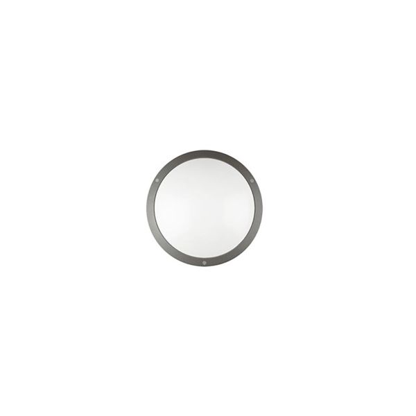 Veggarmatur Hide-a-Lite Moon Public Round 3000/4000 K, 1280 lm, 16 W, IK10 Antrasitt