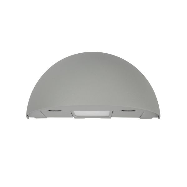 Veggarmatur Hide-a-Lite Arc Safe 3000 K, 575 lm, 100°, 7 W, IP54 Grå