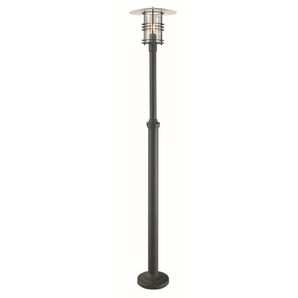 Armatur til stang Norlys Stockholm 1570-2470 mm Sort