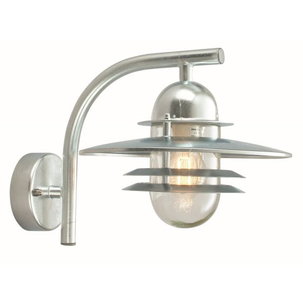 Væglampe Norlys Oslo 270 x 395 mm Galvaniseret