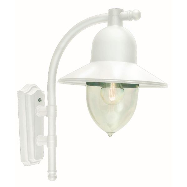 Veggarmatur Norlys Como 370  Hvit