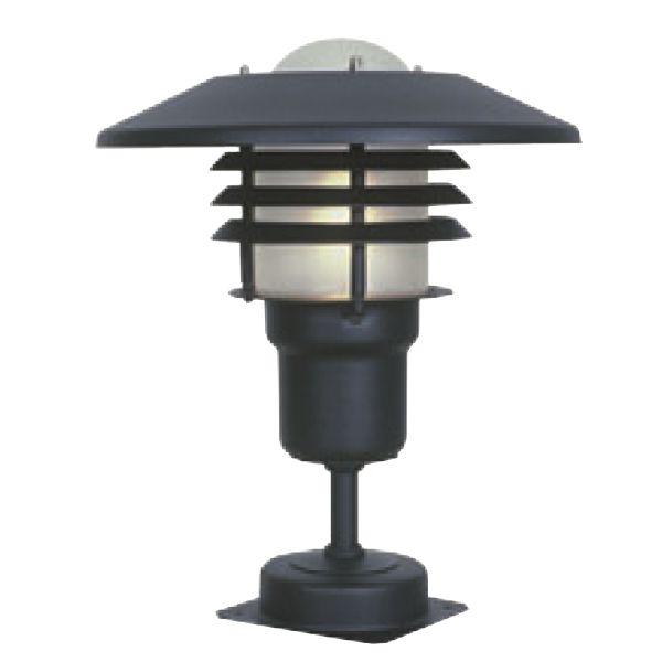 fodlygte Westal Tellus 330 × 260 mm Sort, sandblæst