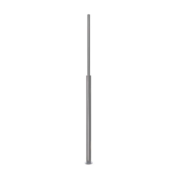 Stolpe Westal Etapp II 3 m Sølv/aluminium