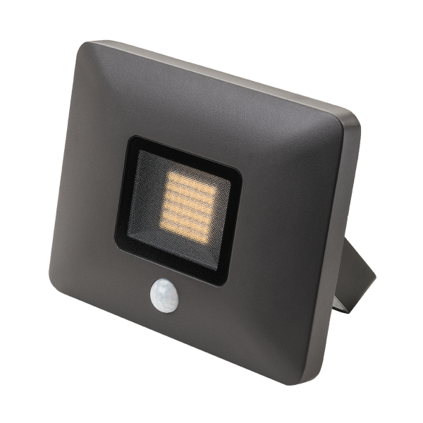 Forlygte SG Armaturen Flom Midi grafit, 23 W, 4000K Med sensor