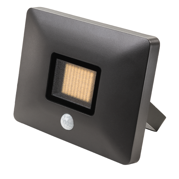 Forlygte SG Armaturen Flom Maxi grafit, 42 W, 3000K Med sensor