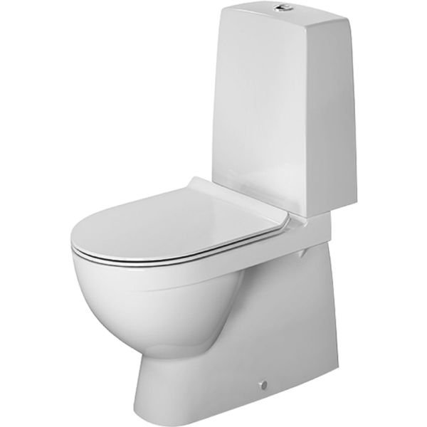 WC-stol Duravit Durastyle hvit, med S-lås, uten sete 