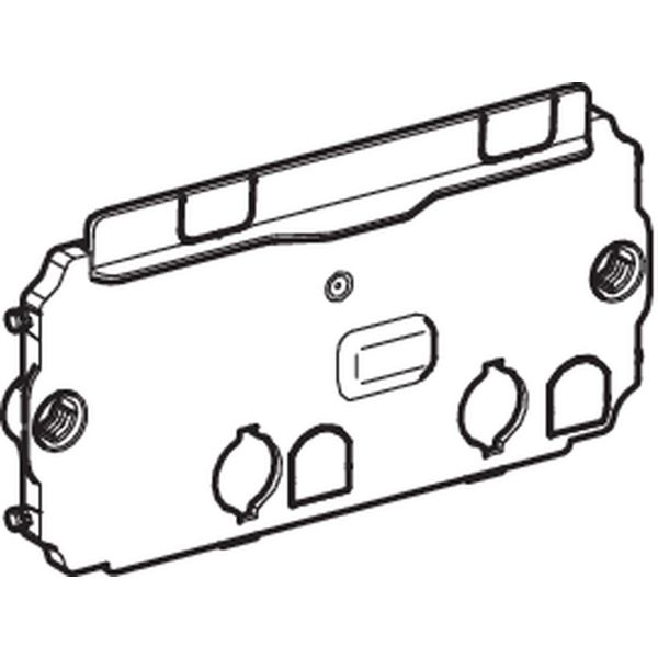 Skyddsplatta Geberit 243.089.00.1 till Omega inbyggnadscistern 