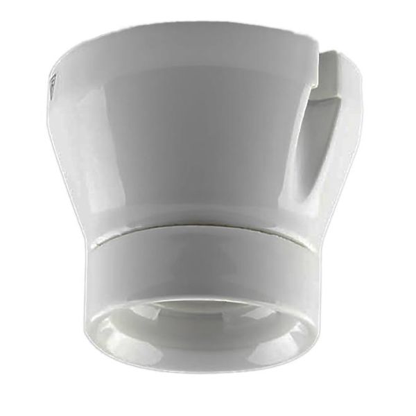 Fotlampeholder Steinel 5270900010 EW27, hvit, 100 W 