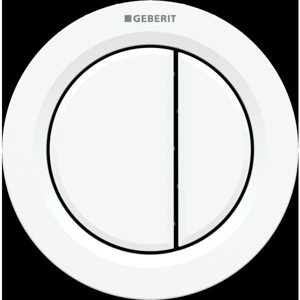 Spyleknapp Geberit 116.050.11.1 for dobbelspyling 