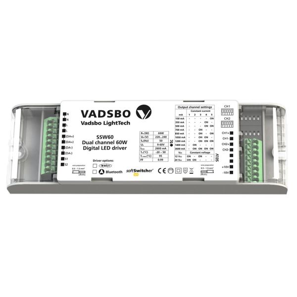 LED-styrdon Vadsbo SSW60  