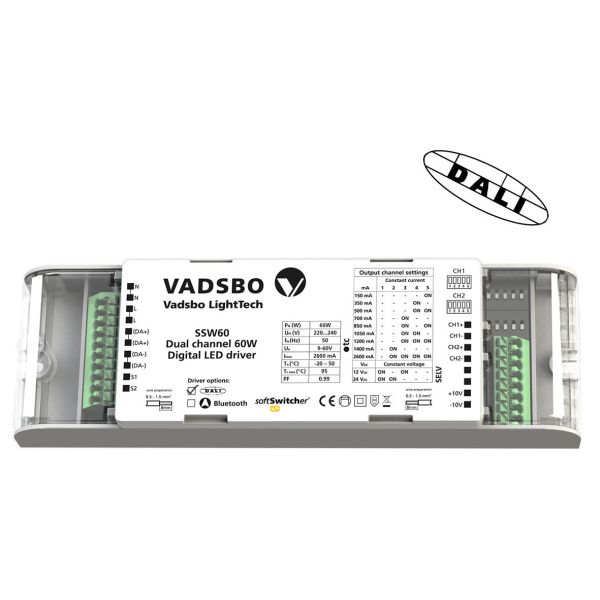 LED-styrdon Vadsbo SSW60 Dali  
