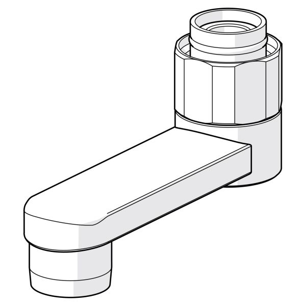 Blandingsdyse Oras 211207 75 mm 