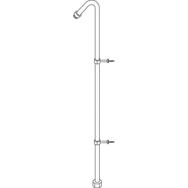 Suihkuputki Oras 231031 45° 