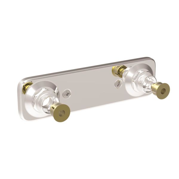 Vægbeslag Vatette V6 til plastrør, skjulte rør 150 c/c, 16 mm rørdiameter