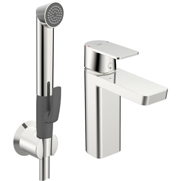 Håndvaskarmatur Oras Stela med håndbruser, krom 