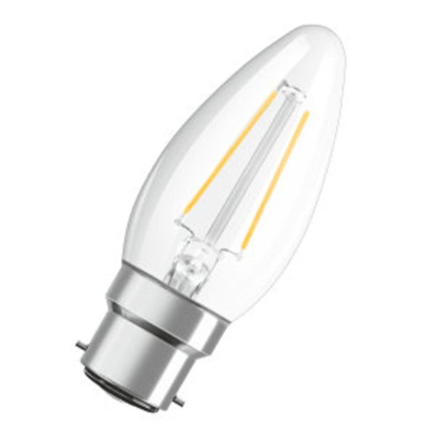 LED-lampa Osram PARATHOM Retrofit CLASSIC B klar 4W, B22D