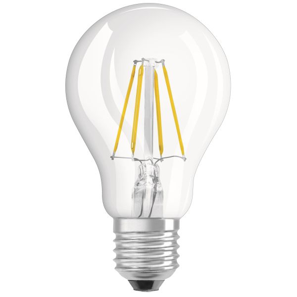 LED-lampa Osram PARATHOM Retrofit CLASSIC A 40 klar, 4W, E27, 2700K 