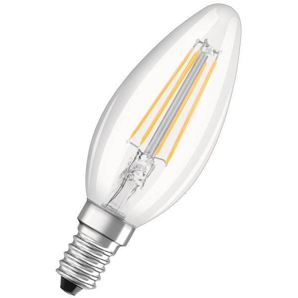 LED-lampa Osram PARATHOM Retrofit CLASSIC B klar, 2,5W, E14, 2700K 