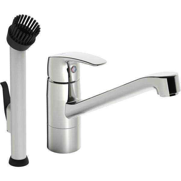 Köksblandare Oras Safira 1022S med sidodusch med borste 