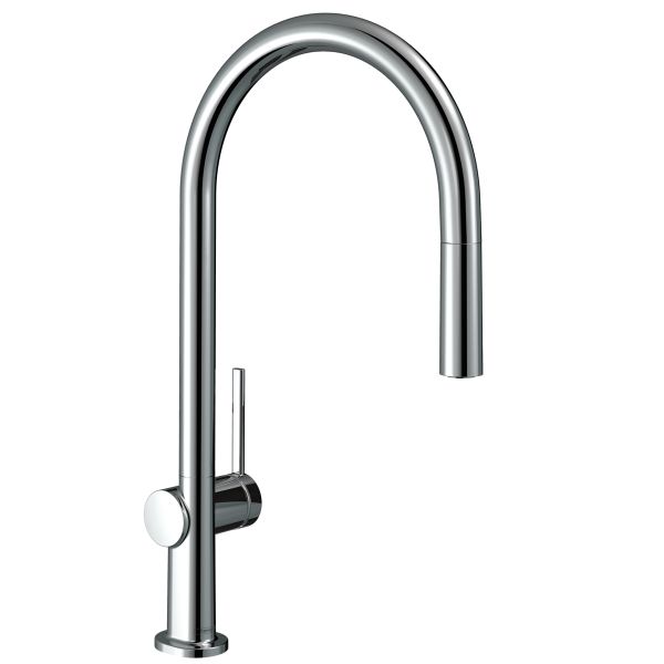 Keittiöhana Hansgrohe Talis M54 ulosvedettävällä hanasuuttimella, ilman astianpesukoneventtiiliä 