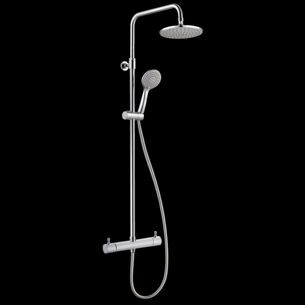 Brusesystem Arrow Hönö Med 160 C/C termostatisk mixer 