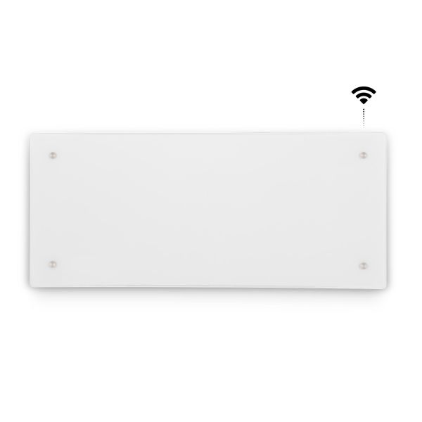 El-radiator Adax Clea H04WT 400W, 400V, Wi-Fi Hvid