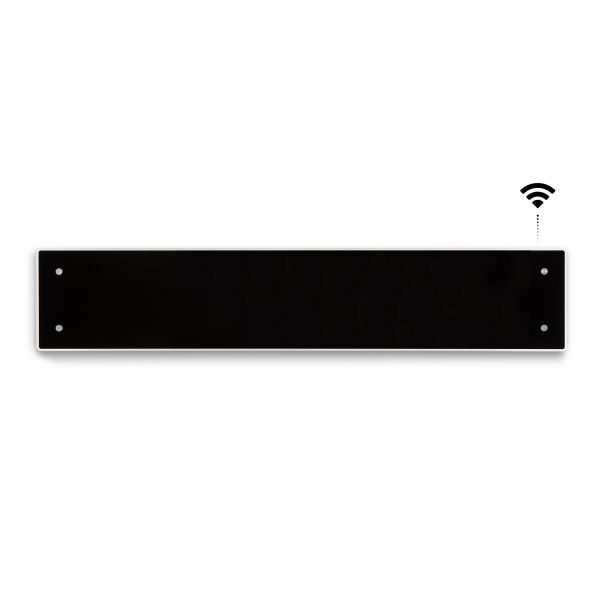 El-radiator Adax Clea L10KWT 1000W, 230V, Wi-fi Sort