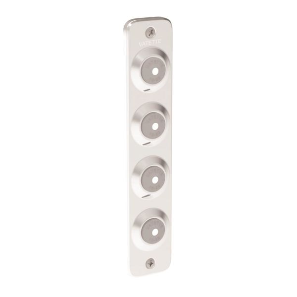 Peitelevy Vatette V6 10-20 mm putken halkaisija, kumitiivisteellä 4 putkelle