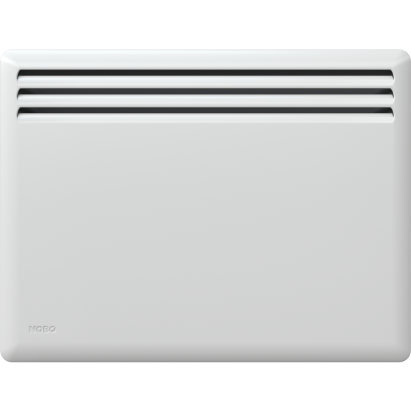 El-radiator Nobö Front 500 W, 230 V 525 x 400 mm