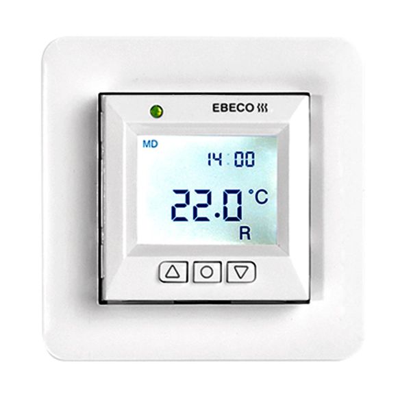 Golvvärmetermostat Ebeco EB-Therm 355 med LCD-display, 230VAC 