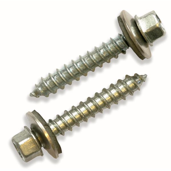 Montageskrue Ejot 810031 FZB, til træ, m. gummitætning 6,5 x 75 mm, pakke med 100