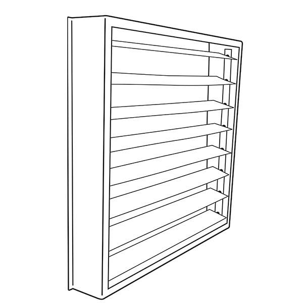 Luftspoilere Frico PLR15 0-35°C 