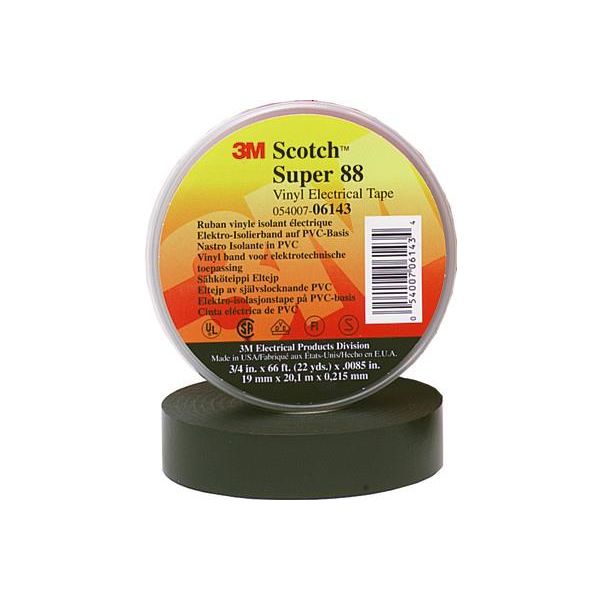 Isoleringstape 3M Scotch Super 88 19 mm x 20 m 